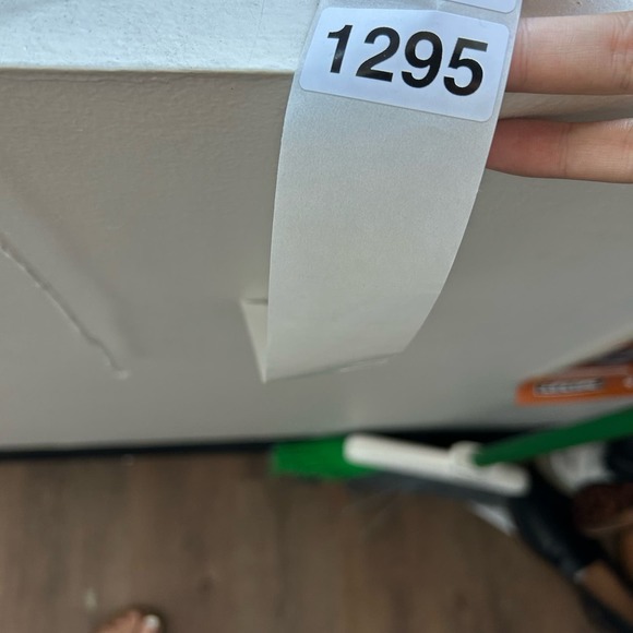 Good American Straight Jeans Women Size 14 Blue Distressed Cropped High Rise NWT - Picture 9 of 9